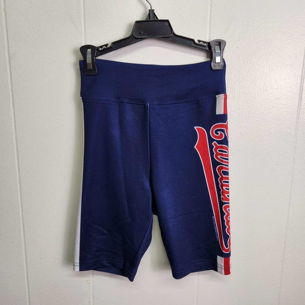 St. Louis Cardinals Shorts Womens XS Cooperstown MLB Baseball Mitchell Ness NWOT